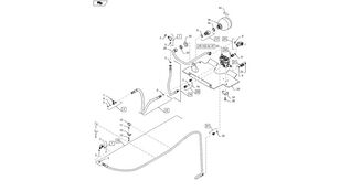 друг резервен дел за хидраулика Hydroakumulator 1.4l 84414123 за тркала трактор New Holland T6090