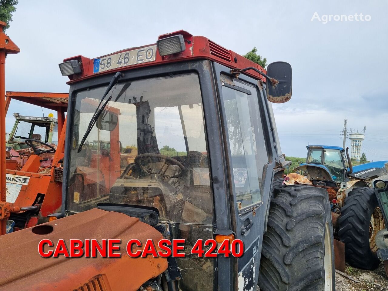 кабина Case IH Cabine за тркала трактор за делови