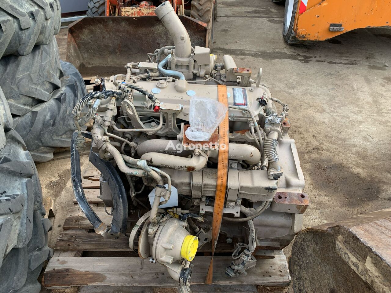 мотор John Deere 4045HRT90 ENGINE за тркала трактор