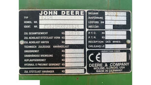 затегнувач на ремен за адаптер за жито John Deere 620r